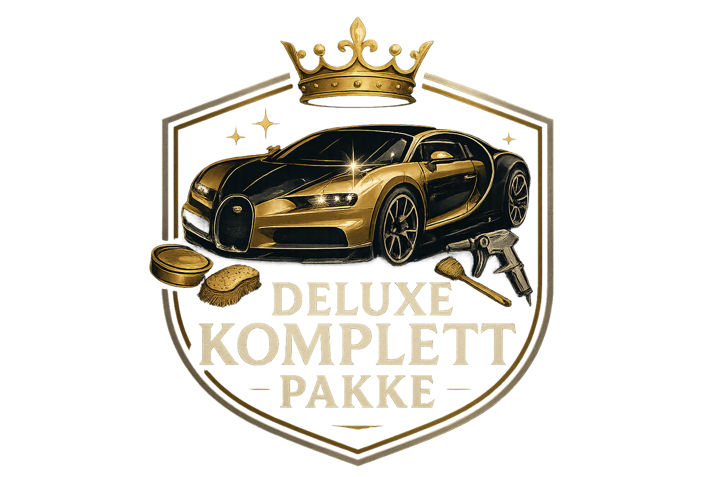 Deluxe Komplett Bilpakke - Premium med Voks